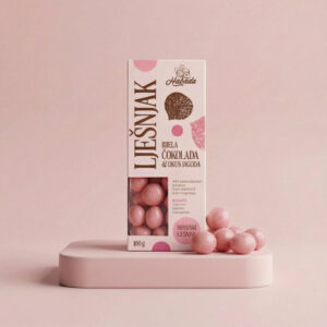 Bijela čokolada & okus jagoda